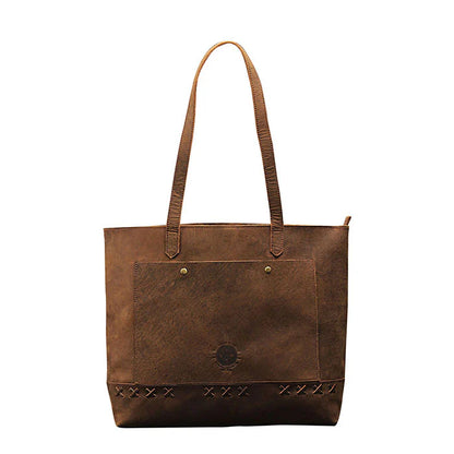 Brown Leather Handbag