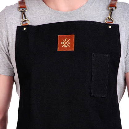 Black Canvas Apron
