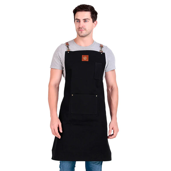 Black Canvas Apron