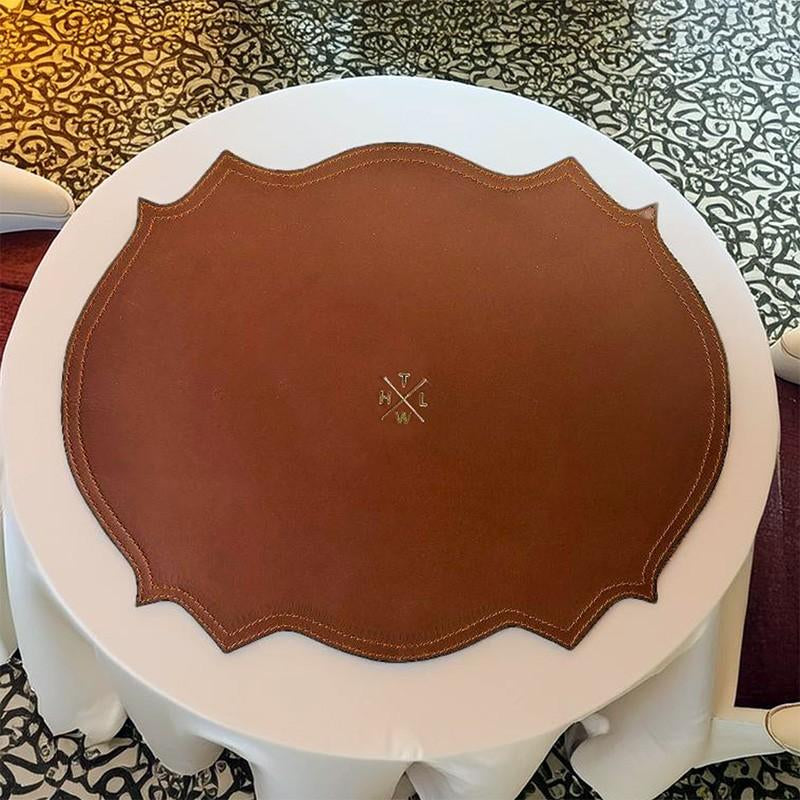 leather place mats