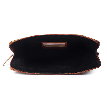 Island Bloom Leather Laptop