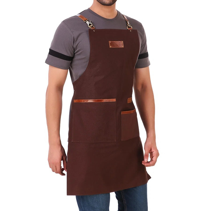 Classic Brown Chef Apron