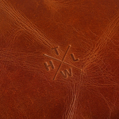 Kalamkari Canvas &amp; Leather Laptop Bag