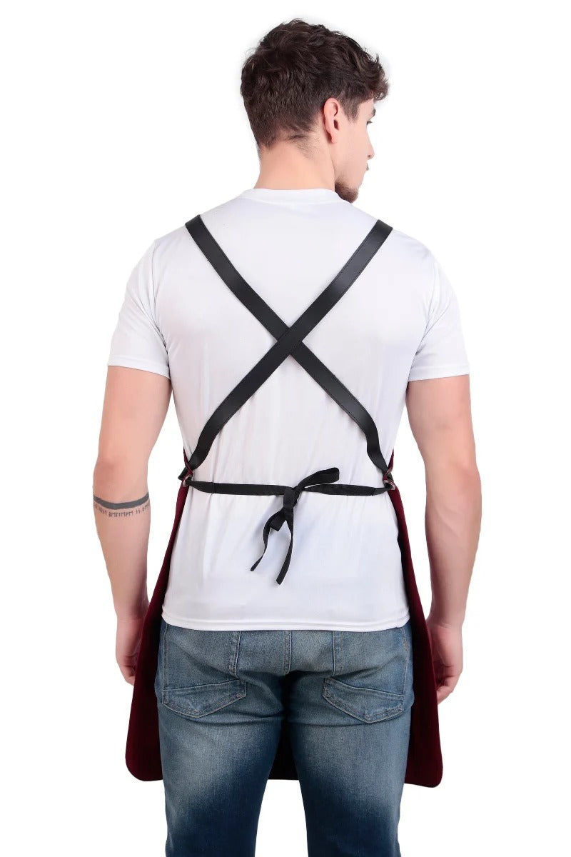 Classic Black &amp; Brown Chef Apron