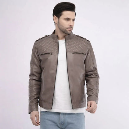 Premium Brown Leather Jackets For Men