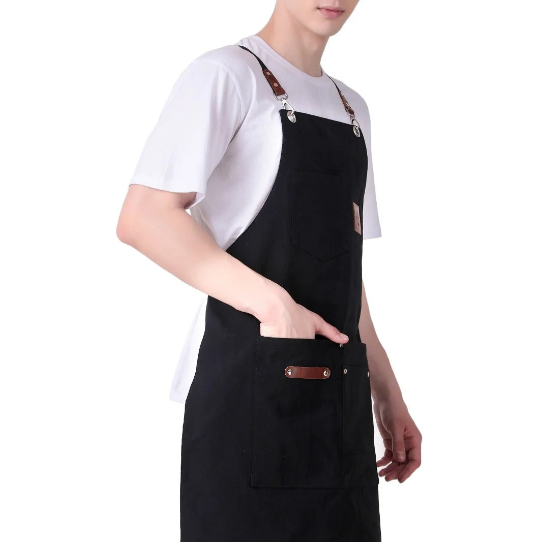 Black Canvas Chef Apron
