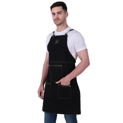 Black Canvas Apron