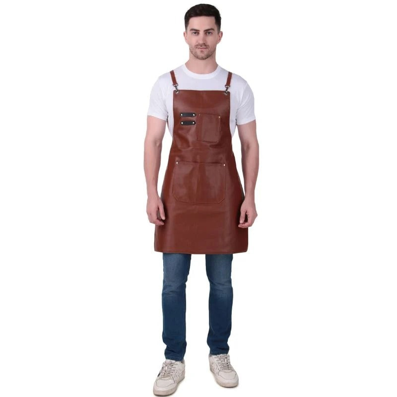 Brown Leather Apron
