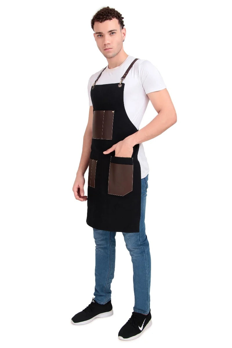 Black Canvas Chef Apron