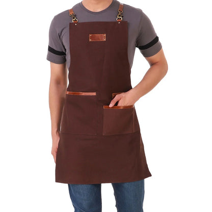 Classic Brown Chef Apron