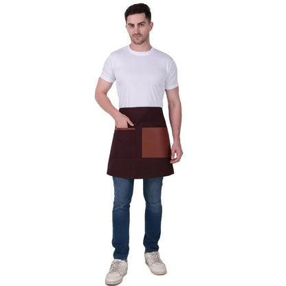 Dark Brown Waist Apron