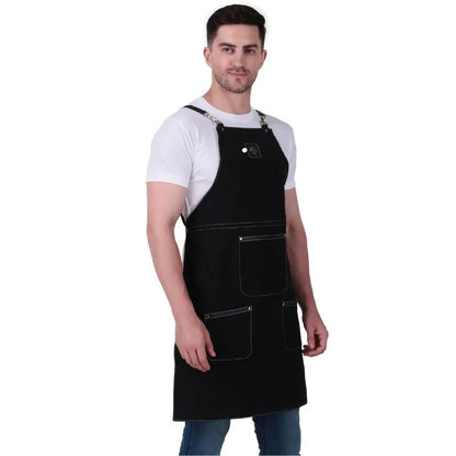 Black Canvas Apron
