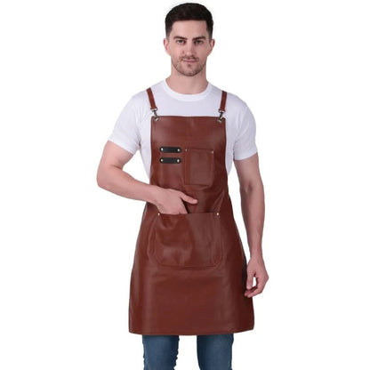 Brown Leather Apron