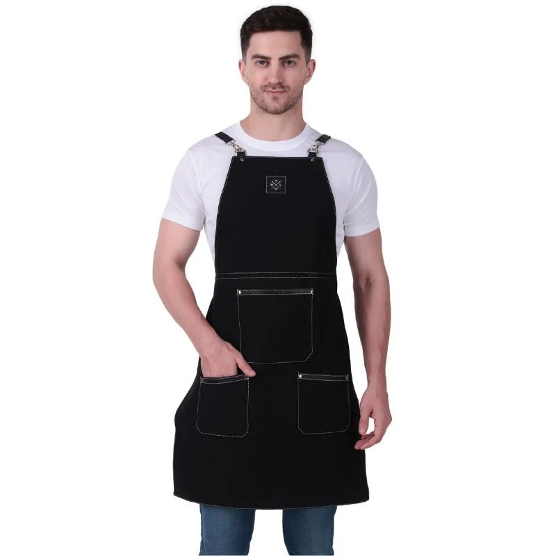 Black Canvas Apron