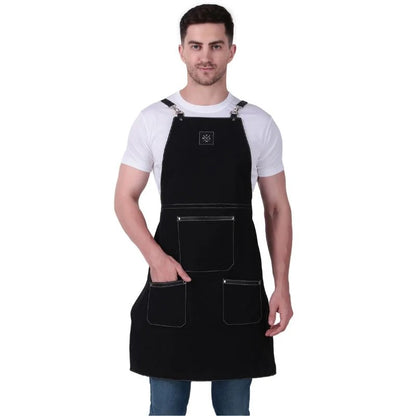 Black Canvas Apron