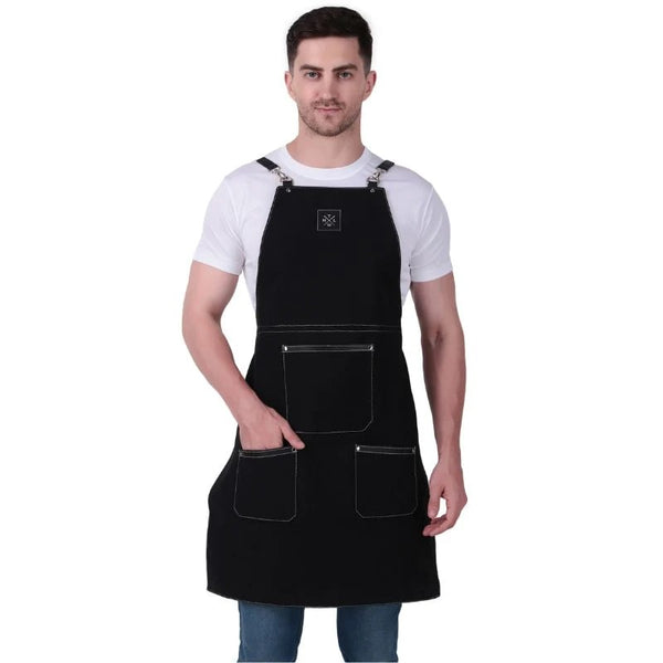 Black Canvas Apron