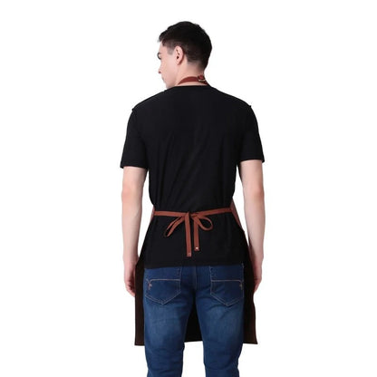 Premium Brown Leather Work Apron