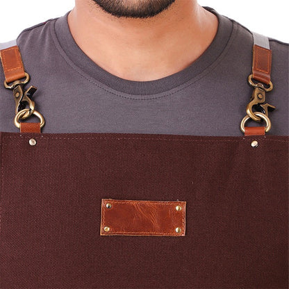 Classic Brown Chef Apron