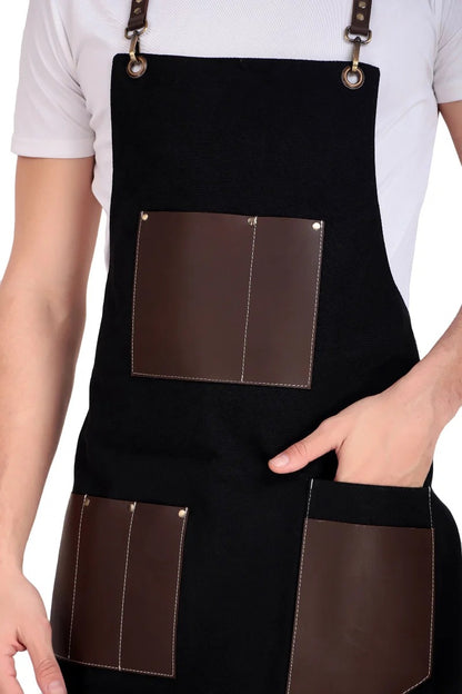 Black Canvas Chef Apron