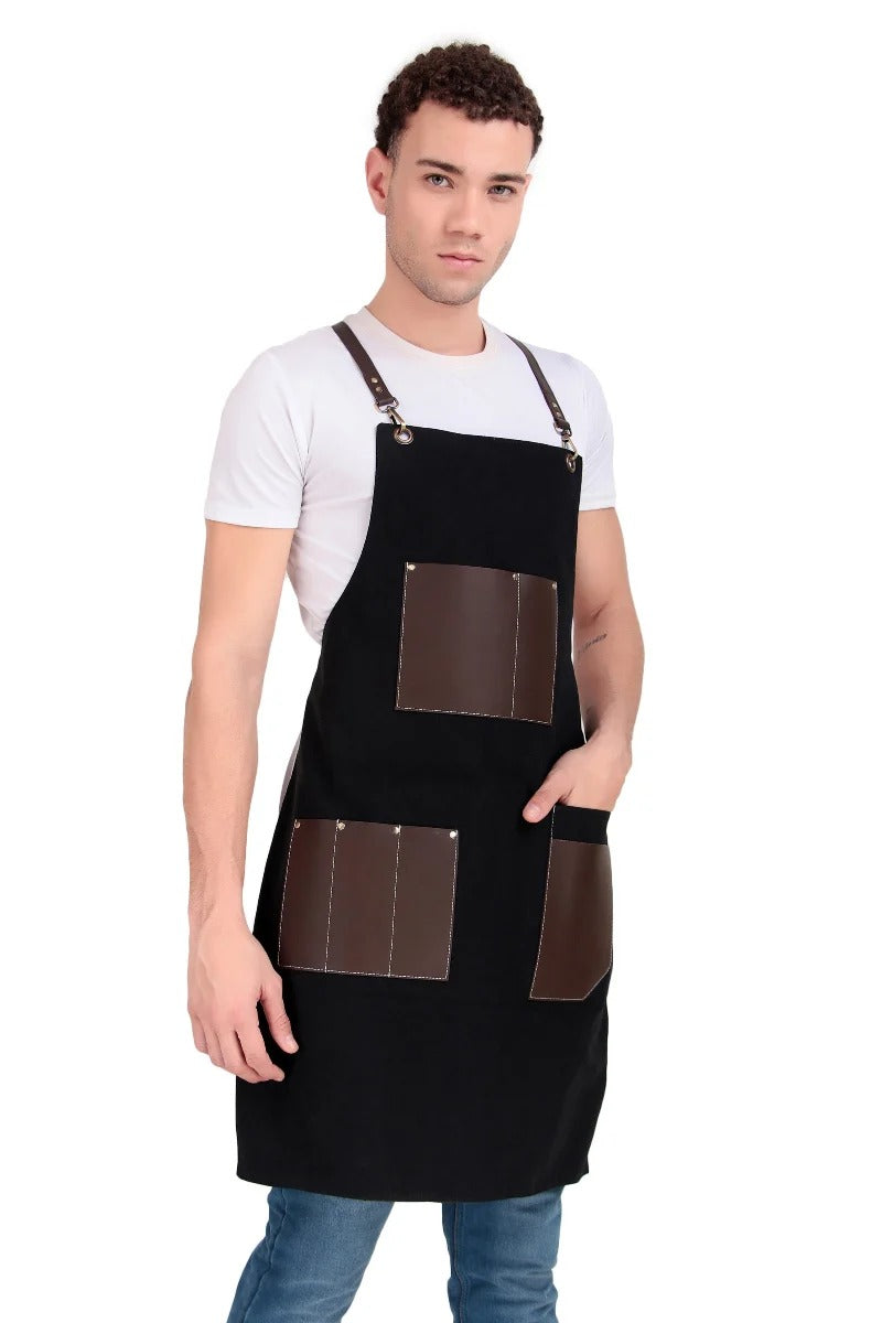Black Canvas Chef Apron