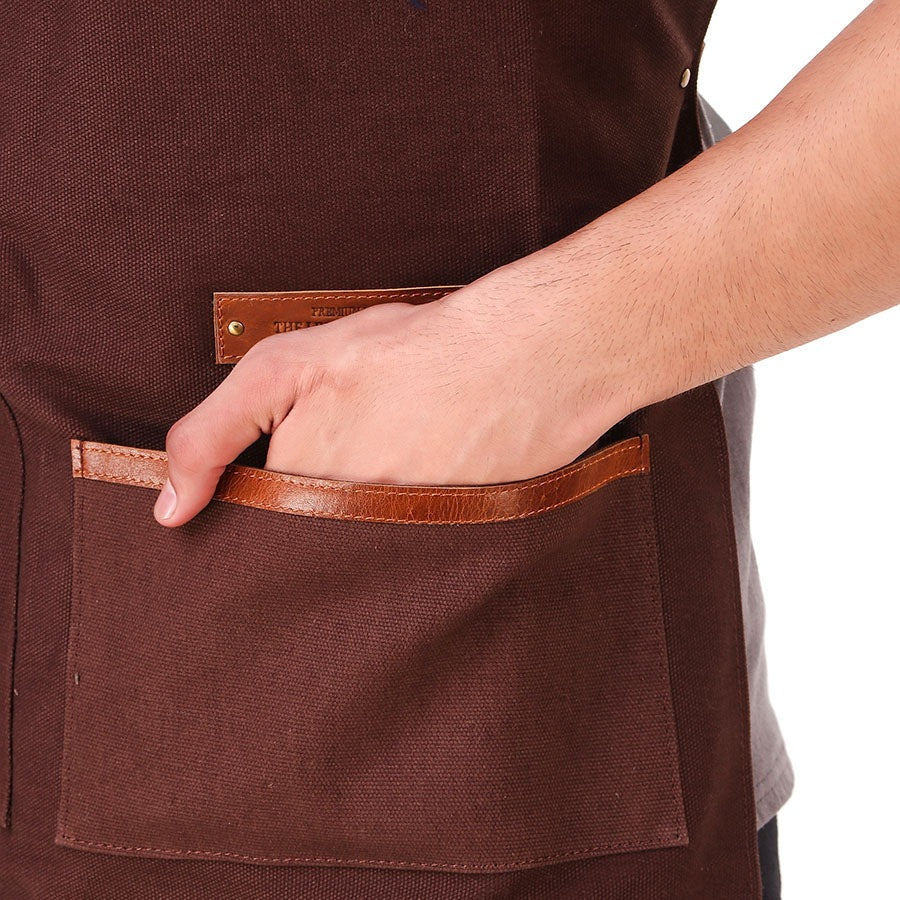 Classic Brown Chef Apron