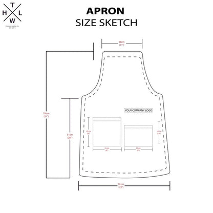 Classic Brown Chef Apron