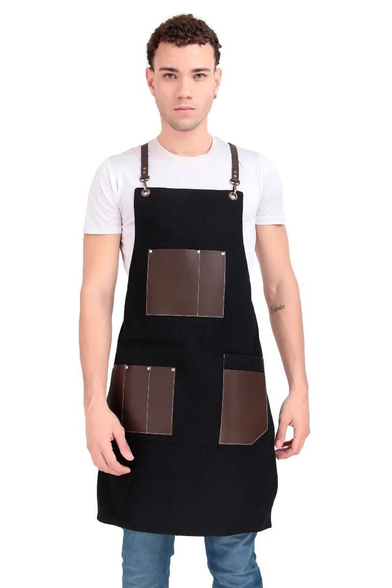 Black Canvas Chef Apron