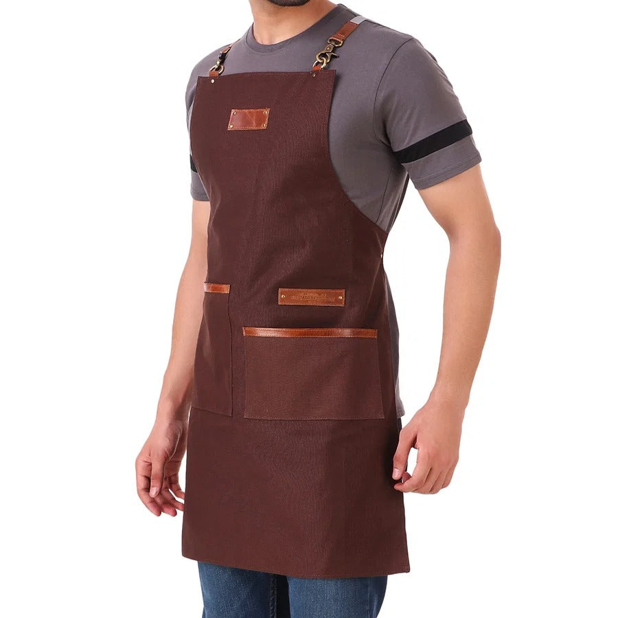 Classic Brown Chef Apron