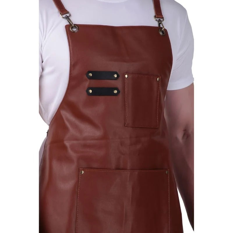 Brown Leather Apron