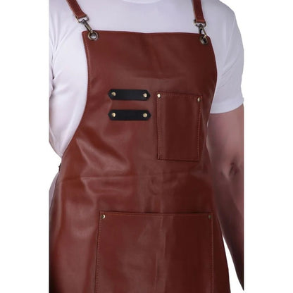 Brown Leather Apron