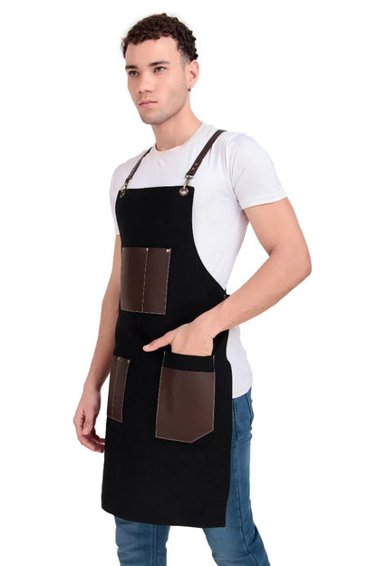 Black Canvas Chef Apron