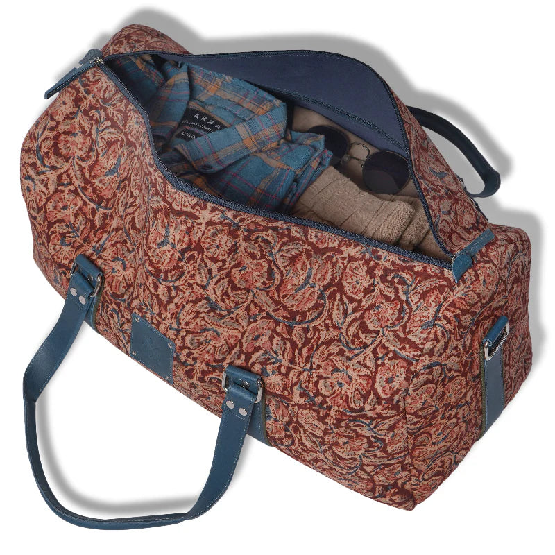 Kalamkari Duffle Bag