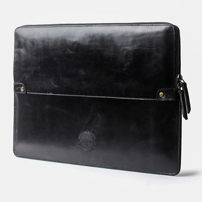 Dual Leather Laptop Sleeve