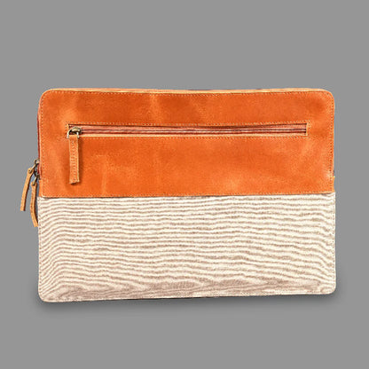 Canvas &amp; Leather Luxe Sleeve