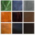 Grid of various leather textures in different colors