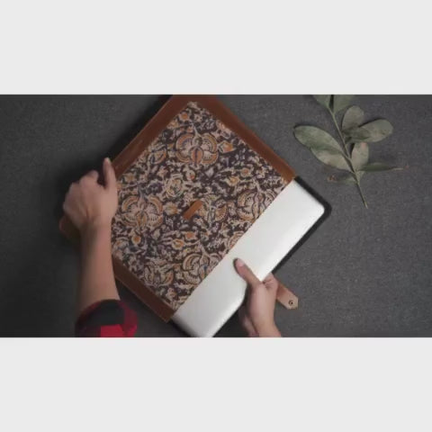 kalamkari laptop sleeve video