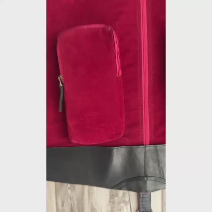 Leather Garment Bag