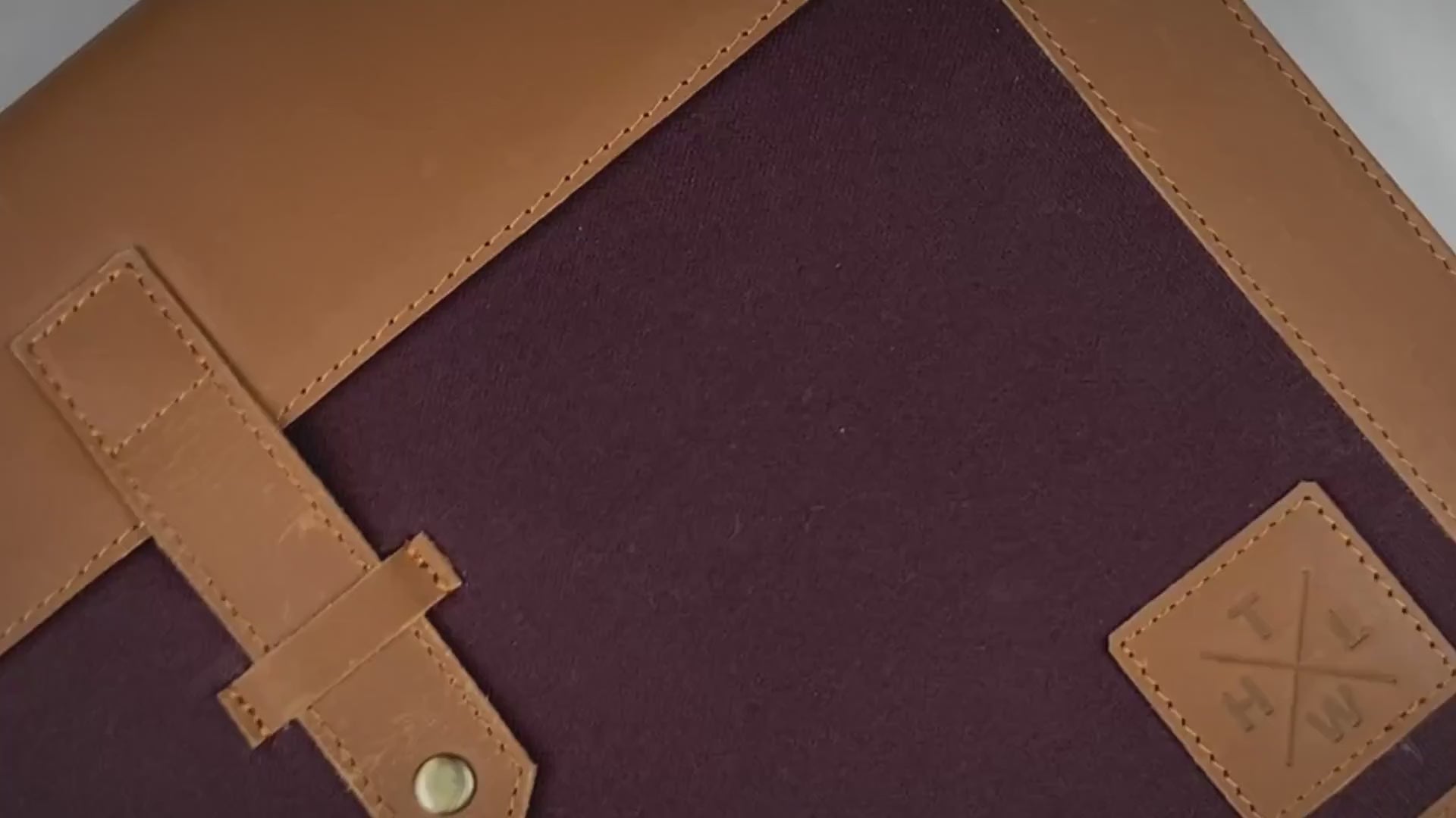 canvas laptop sleeve video