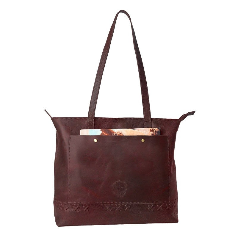 crazy leather bag for women