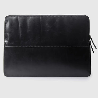 Dual Leather Laptop Sleeve
