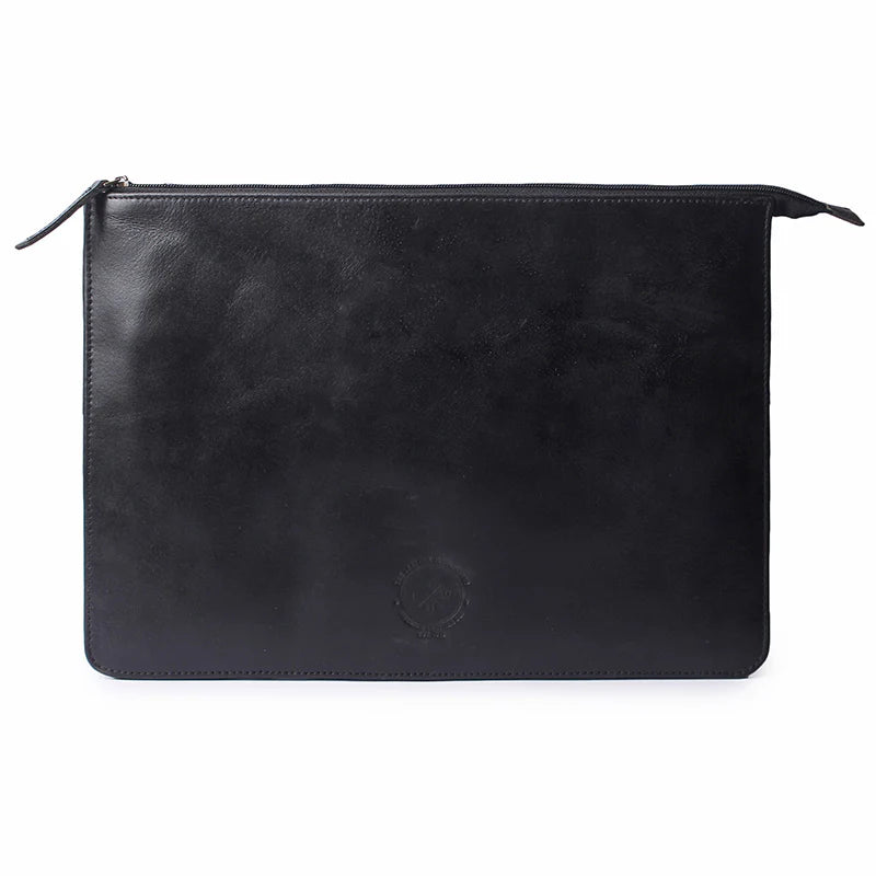 Stash Leather Sleeve Black