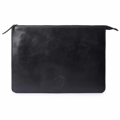 Stash Leather Sleeve Black